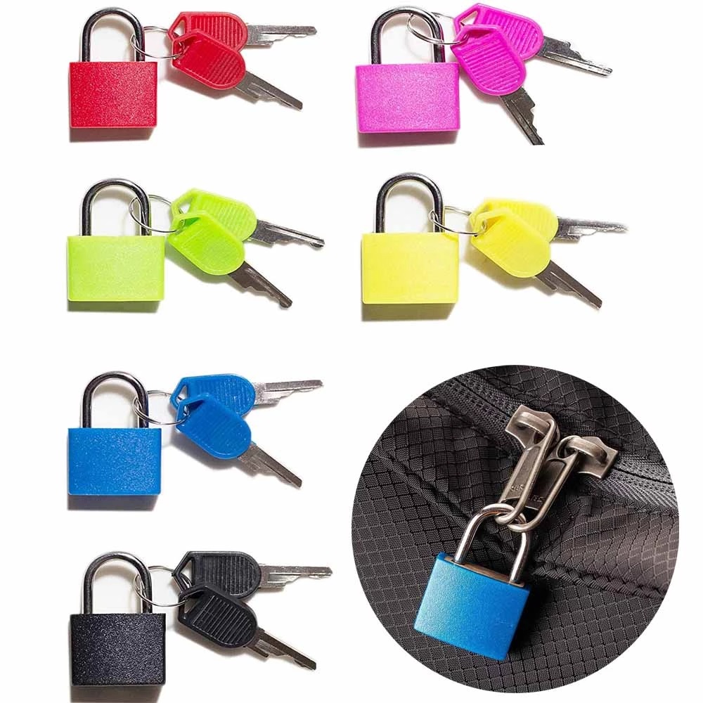 Cable Lock Flexible - Nowa 6-kolorowa mała mini mocna stalowa