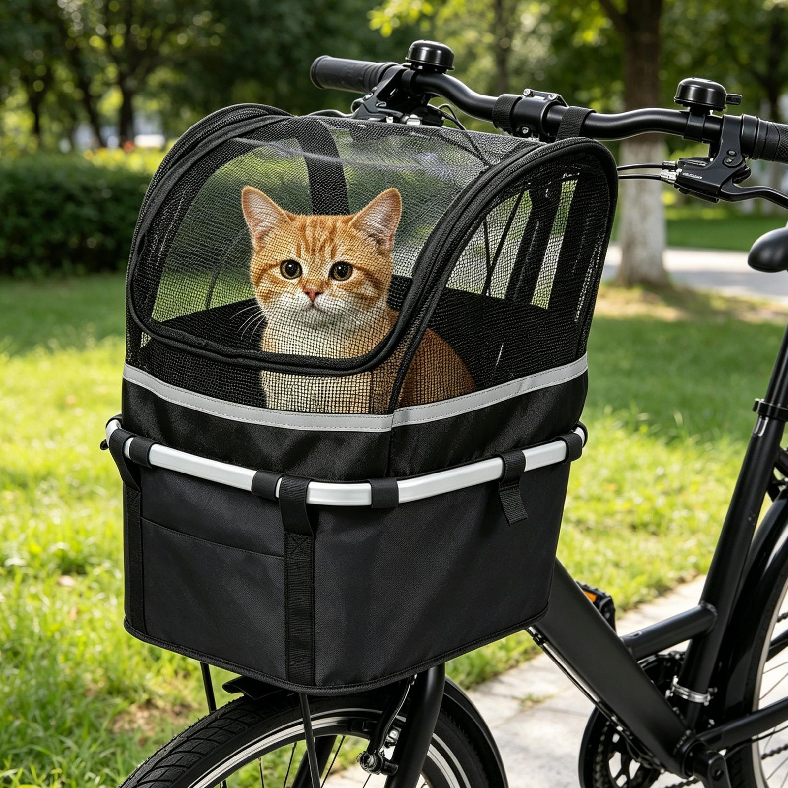 Koszyk rowerowy dla psa z okie – Commuting By Bike recenzja i cena