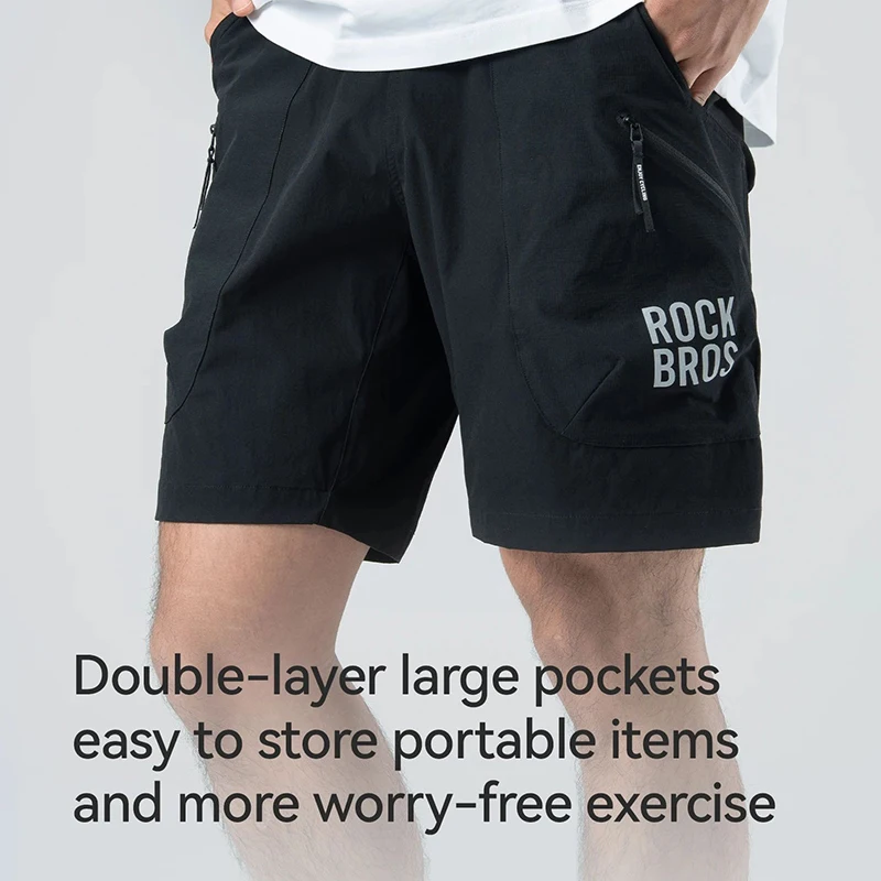 ROCKBROS Męskie szybkoschnące, – Cycling Shorts For Commute recenzja i cena