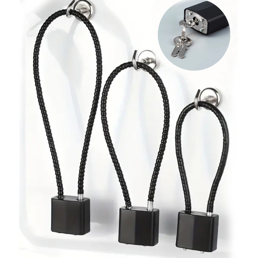 1pc kabel miękka stal kłódka a – Cable Lock Flexible recenzja i cena