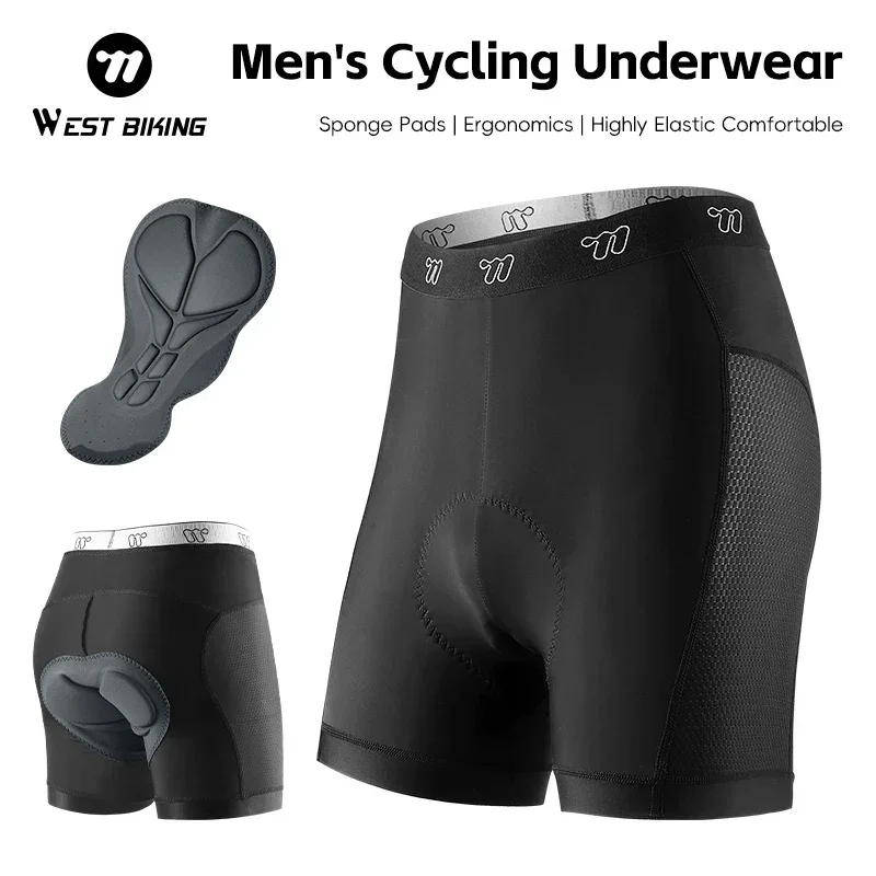 WEST BIKING Męska bielizna row – Cycling Shorts For Commute recenzja i cena