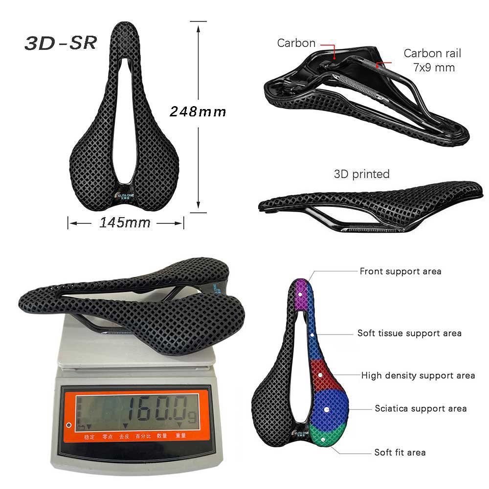 Siodło rowerowe Elitaone 3D Pr – Commuting By Bike recenzja i cena