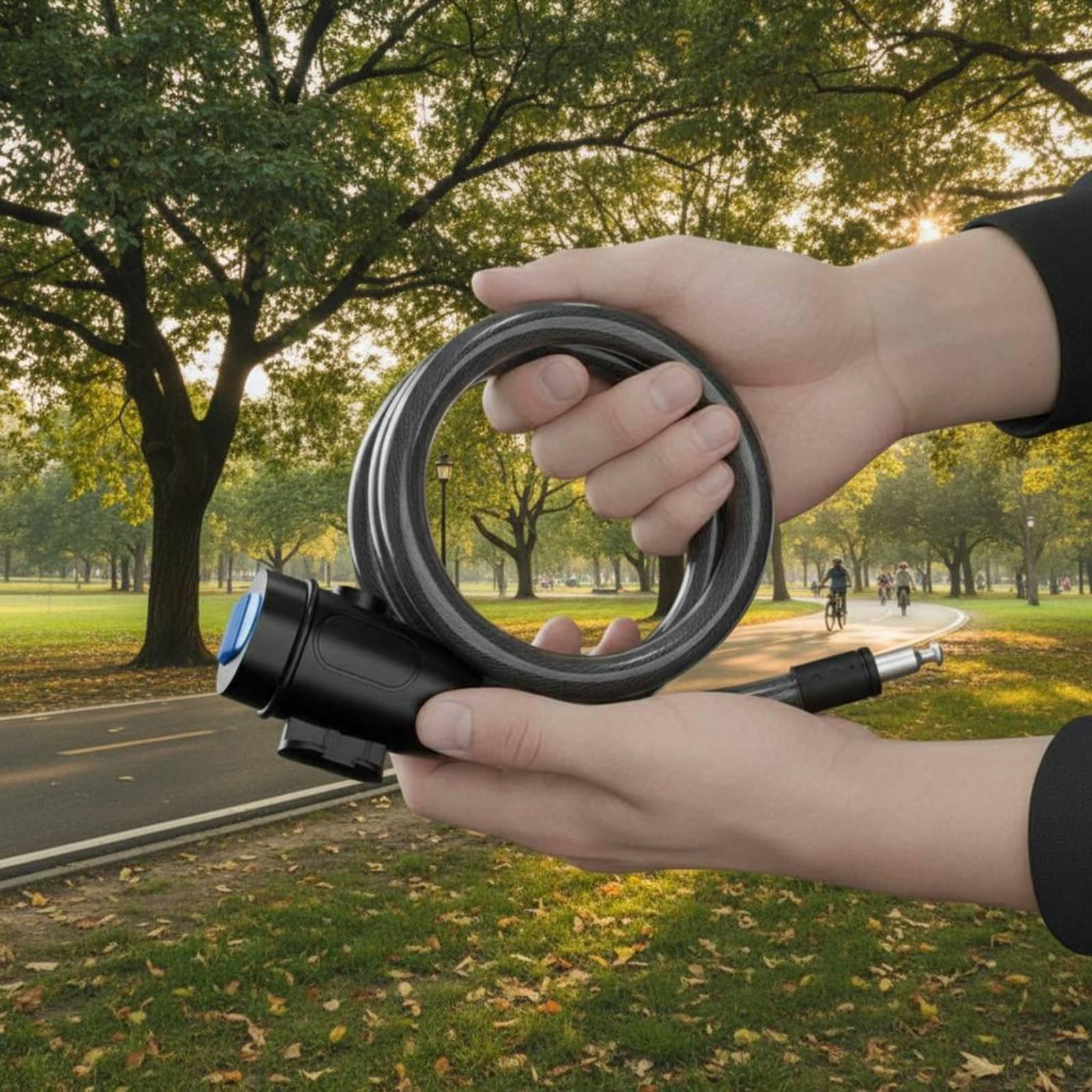 Zabezpieczenie rowerowe przed  – Cable Lock Flexible recenzja i cena