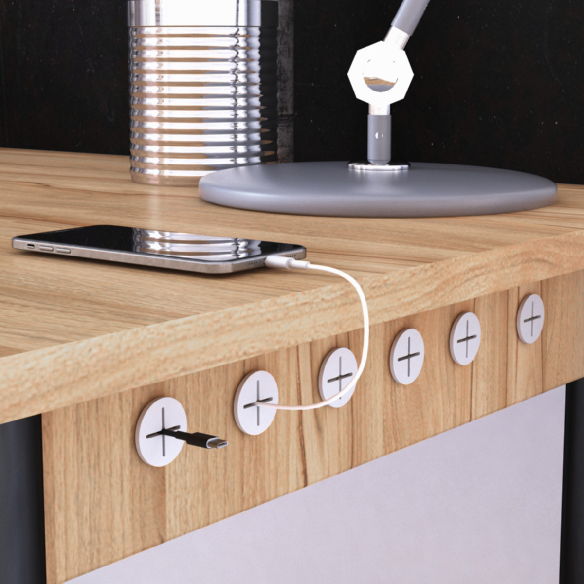 14 szt. Przelotek do kabli biu – Cable Lock Flexible recenzja i cena